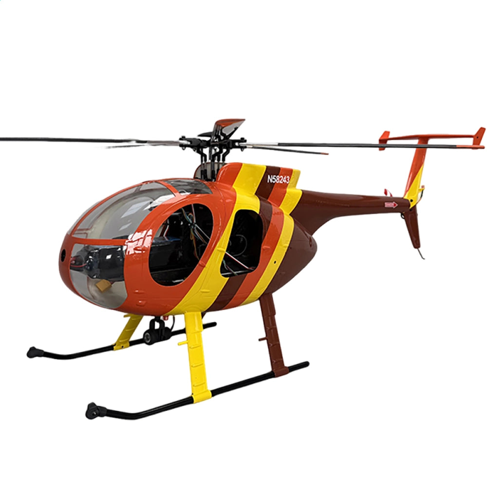 ROBAN 470 Class MD-500E Bird Helicopter GPS X2 Flight Control System LED Lighting System PNP/RTF Version RC Helicopter