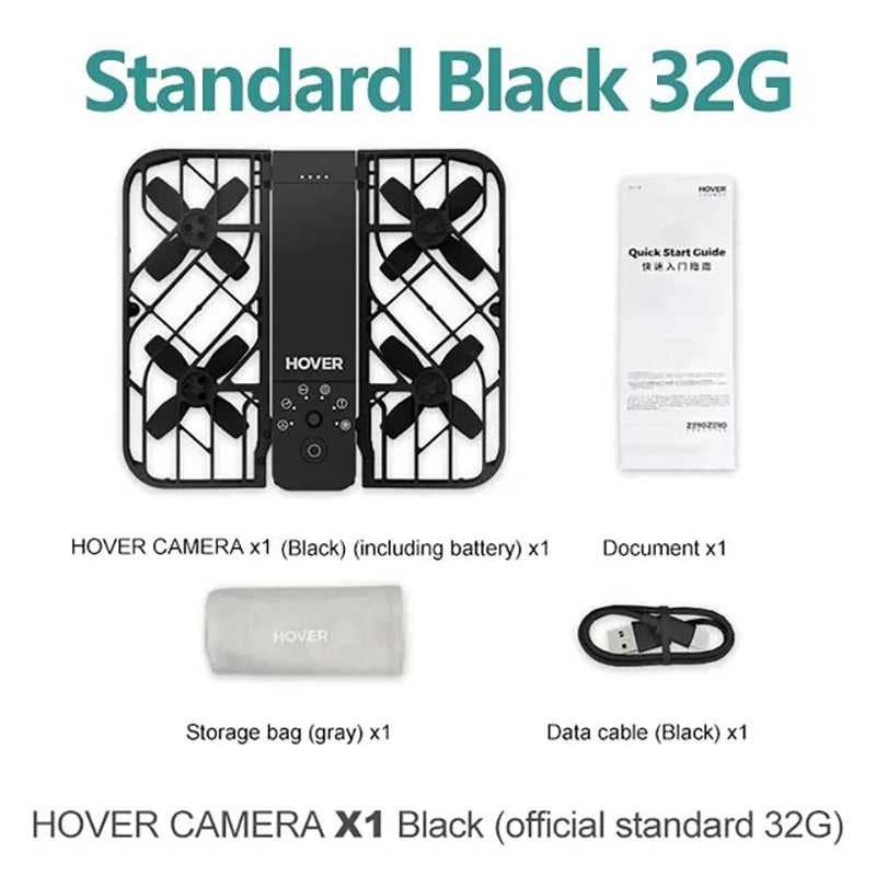 HOVERAIR X1 Hover Camera X1 Revolutionary Flying Camera 125g Ultra-Light Foldable Portable Unlock Advanced Shots Drone