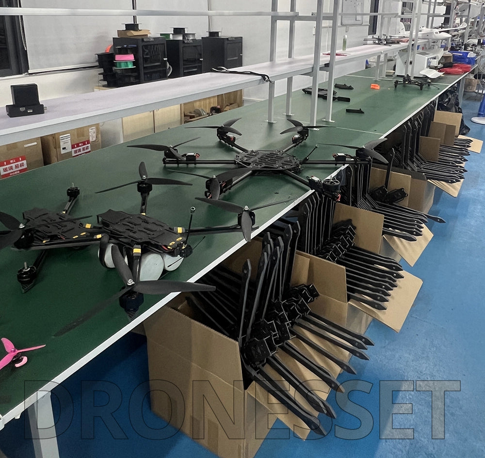 18 inch 6 Axis FPV Drone 15-20kg payload with 5.8G 3W VTX F722 Flying Tower 10-20KM Long Distance Drone Kit