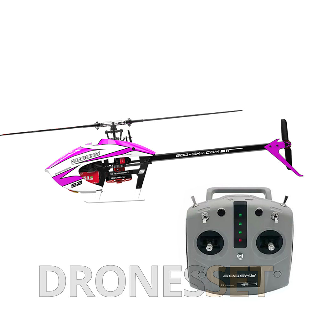 GOOSKY S2 Max RC Helicopter 3D 6CH Flybarless Dual Brushless Motor Direct-Drive BNF/RTF Helicopter