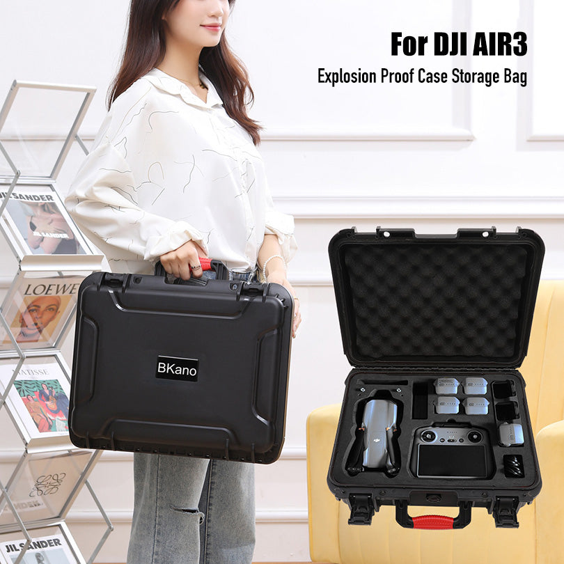 Drone explosion proof case storage bag for DJI Air3 drone quadcopter