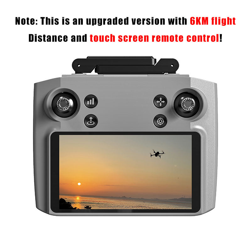 XMR/C M11 Turbo 3-axis Gimbal 4K Drone 6KM FPV GPS Obstacle Avoidance Quadcopter Upgraded Remote Control with Touch Screen