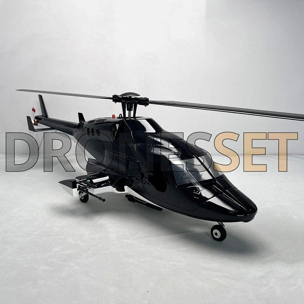 ROBAN Airwolf Helicopter 470L Class GPS Mode X2 Flight Control System LED Lighting System RC Helicopter