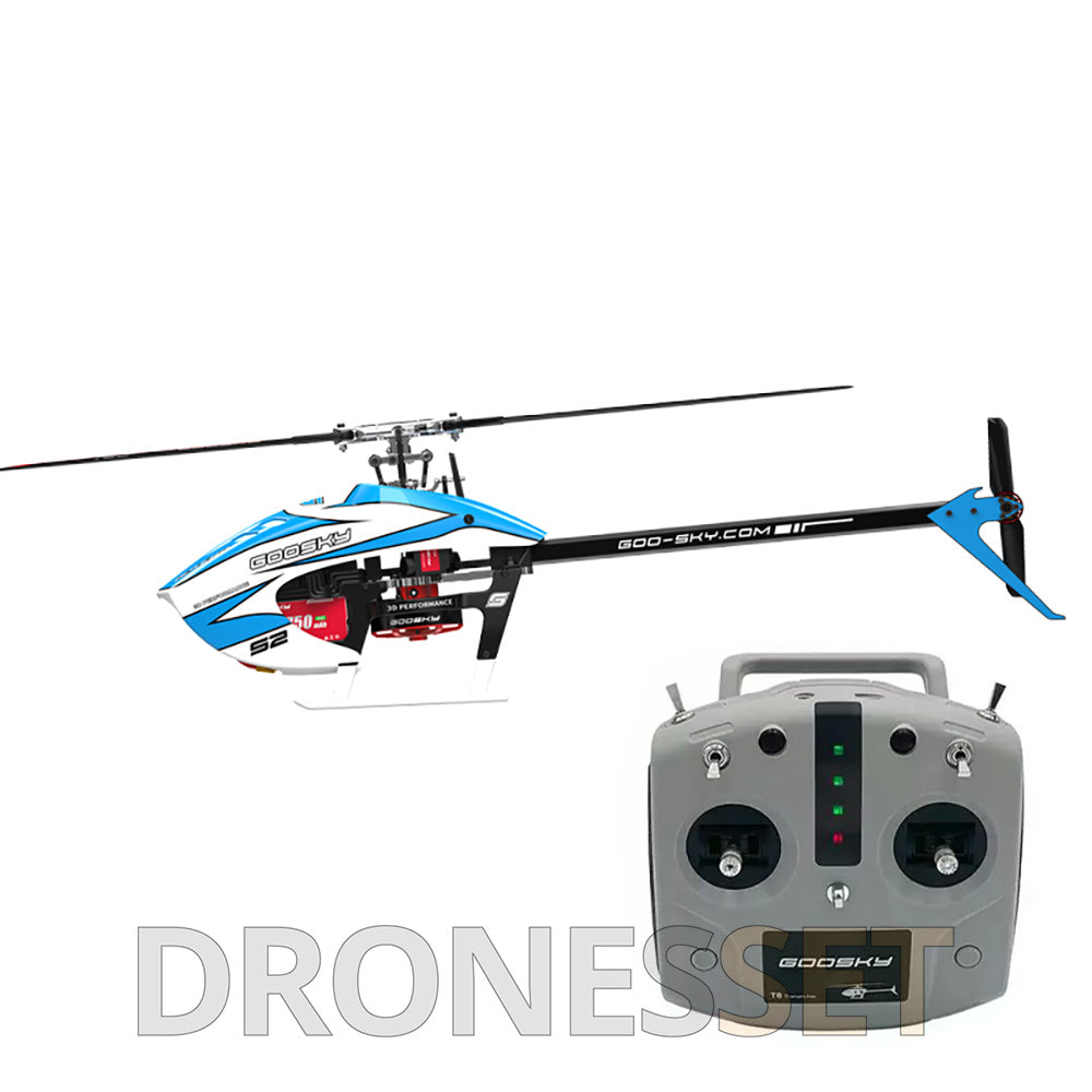 GOOSKY S2 Max RC Helicopter 3D 6CH Flybarless Dual Brushless Motor Direct-Drive BNF/RTF Helicopter