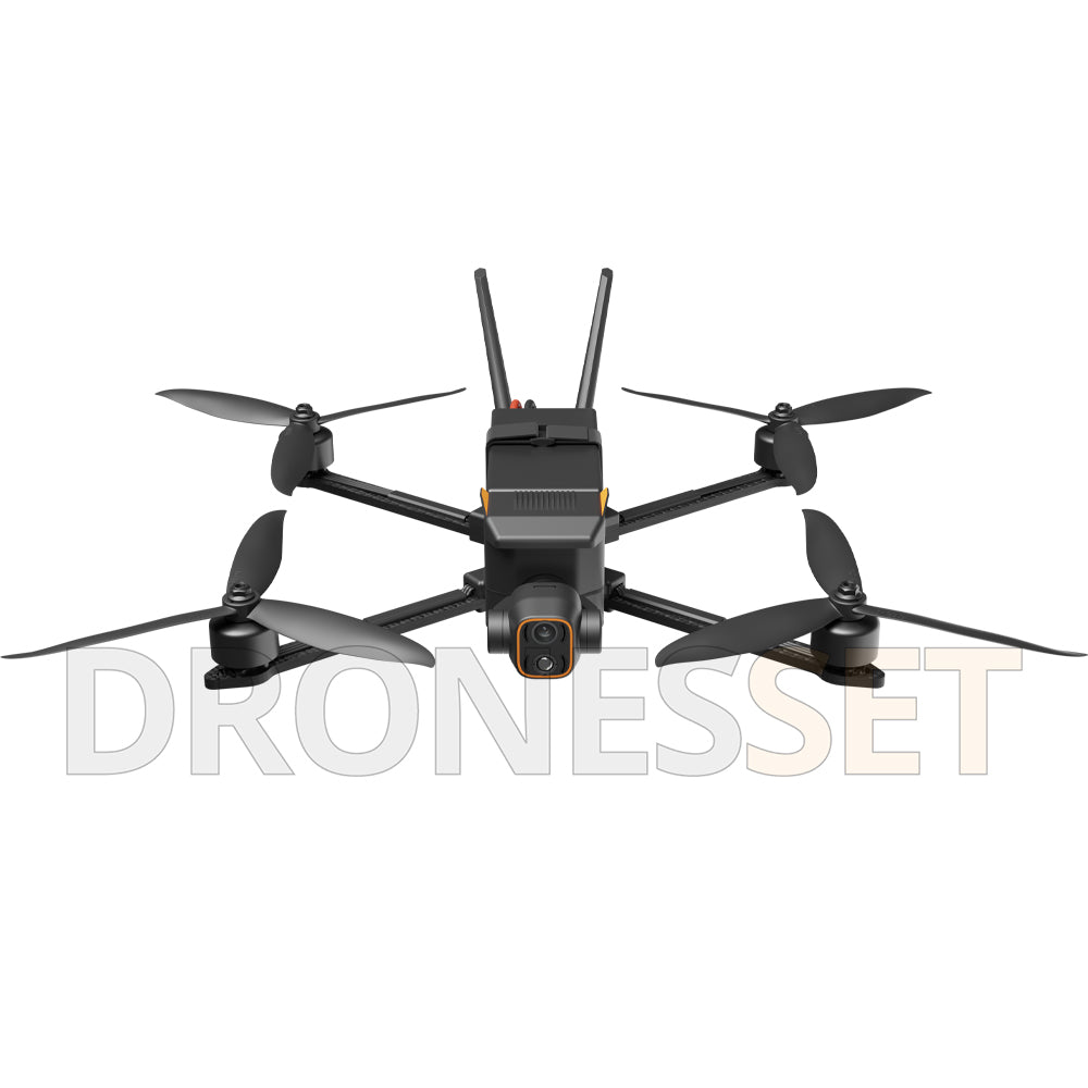 MX330T FPV Drone 10inch Dual-light 2K Camera Thermal Imaging Drone 20KM GPS 3KG Payload RTK AI Tracking Folding Quadcopter