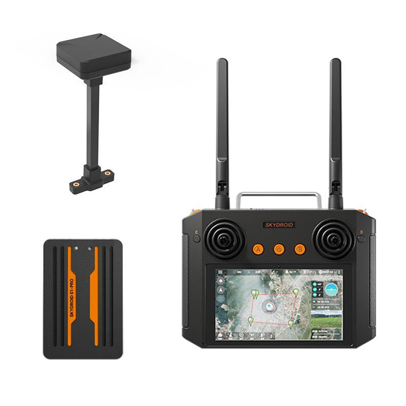 Skydroid S1 PRO Autonomous Control System with H12 Remote Controller 1080P Digital Video Transmission and RTK Navigation