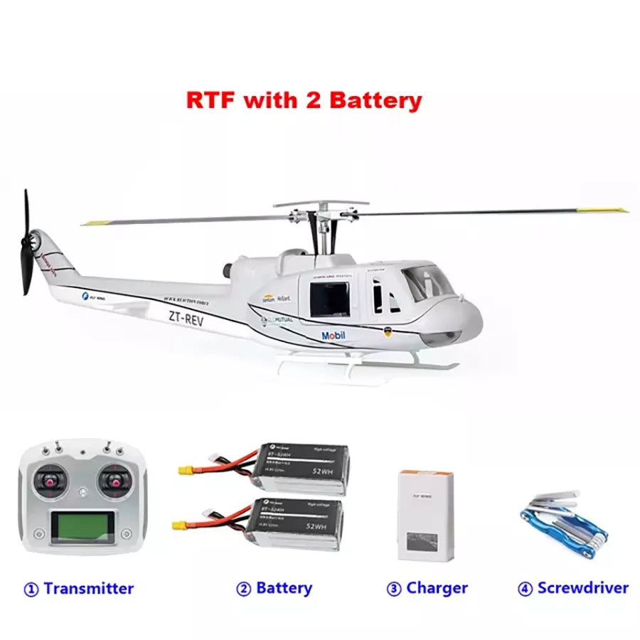 FLYWING UH1 V4 Upgrade Version Class 450L 6CH Brushless GPS Stabilized Altitude Hold RC Helicopter PNP/RTF H1 Flight Controller