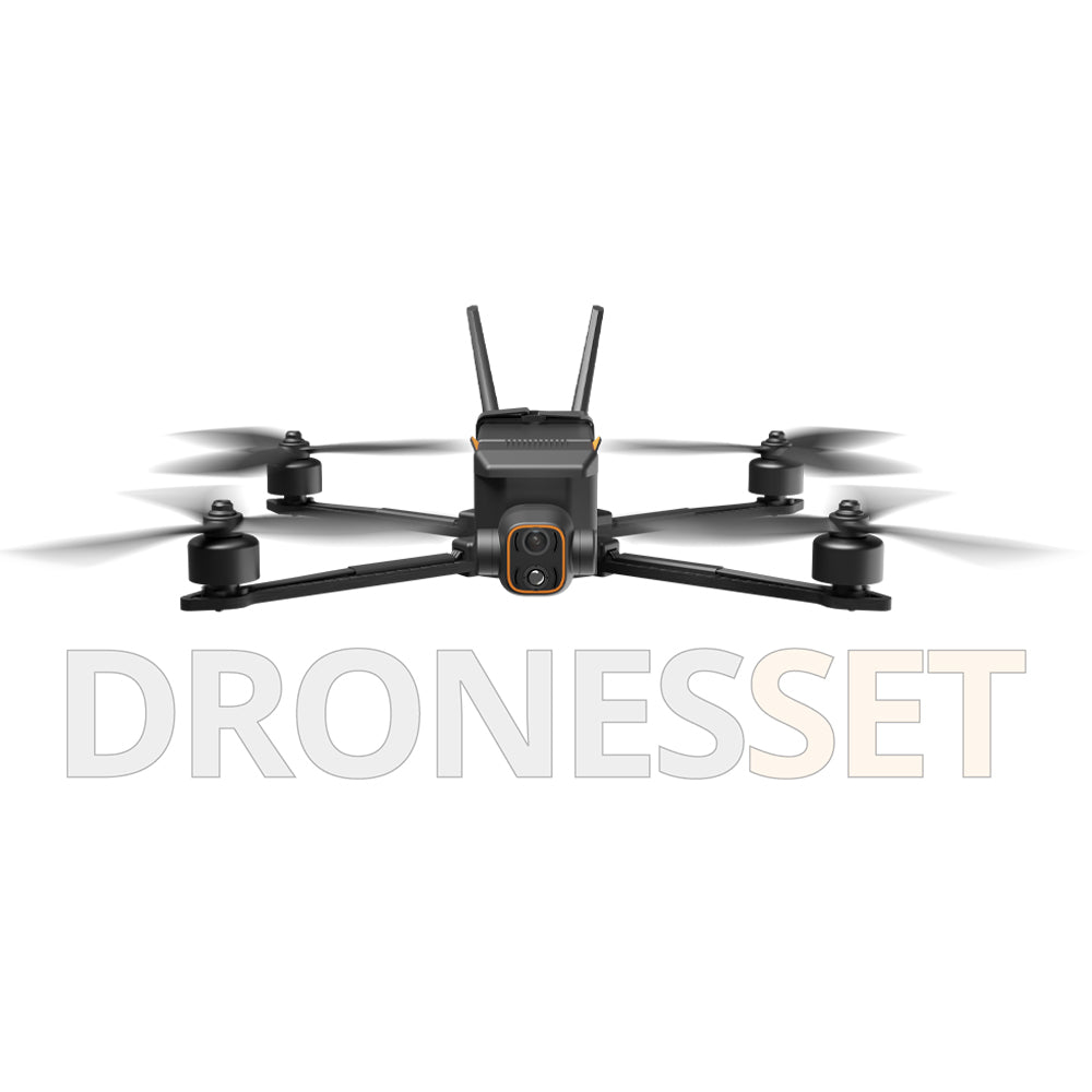 MX330T FPV Drone 10inch Dual-light 2K Camera Thermal Imaging Drone 20KM GPS 3KG Payload RTK AI Tracking Folding Quadcopter
