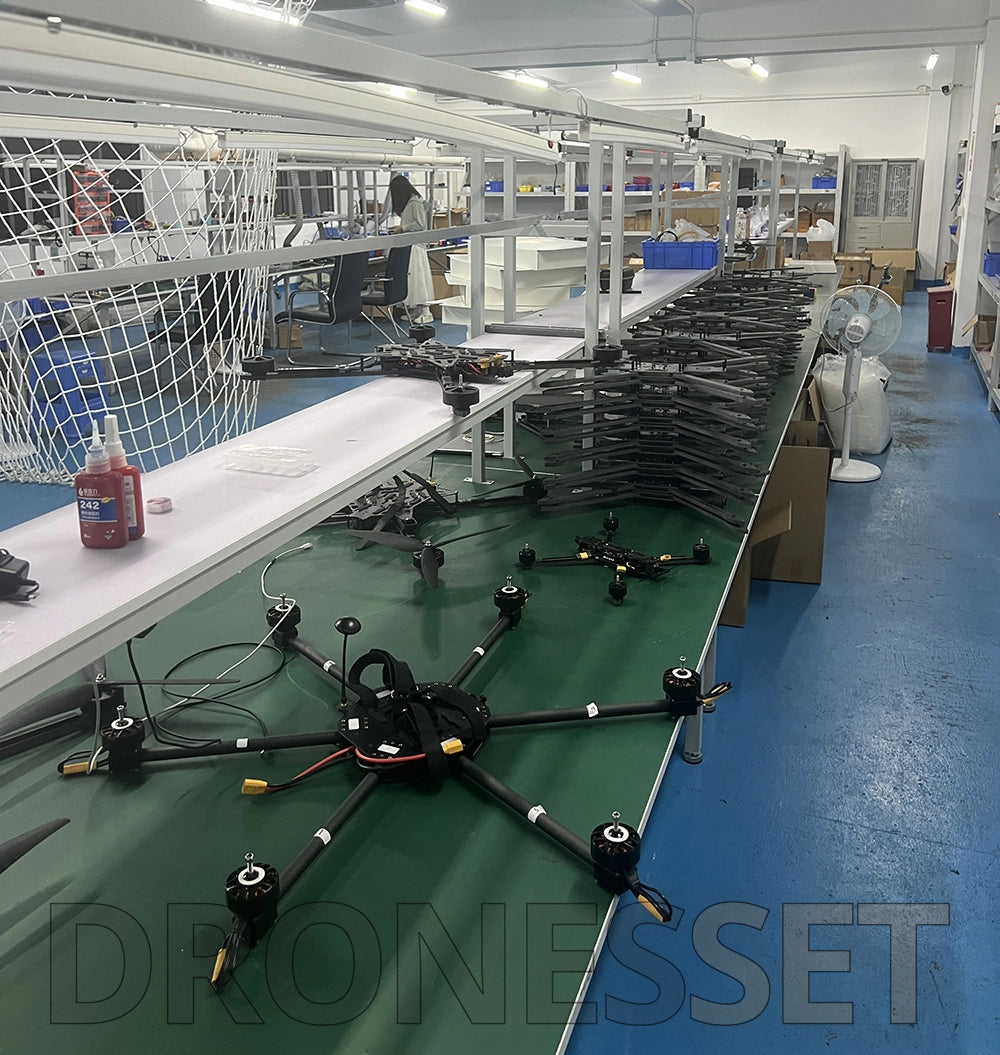 18 inch 6 Axis FPV Drone 15-20kg payload with 5.8G 3W VTX F722 Flying Tower 10-20KM Long Distance Drone Kit