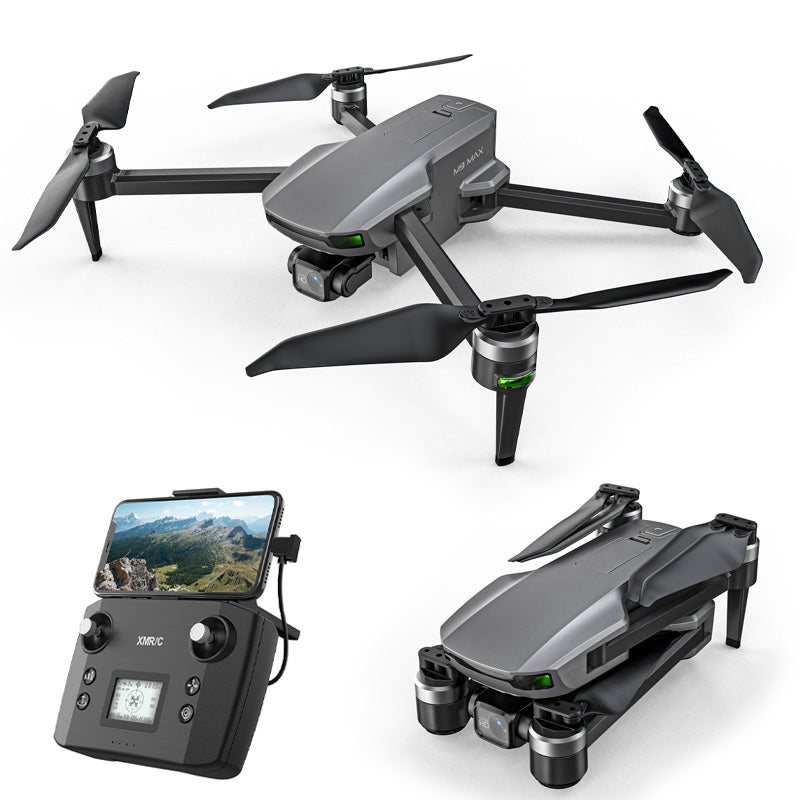 XMR/C M9 MAX 4K Drone 3-axis Gimbal Brushless Motor GPS 5G Obstacle Avoidance Quadcopter Optional Screen Remote Control