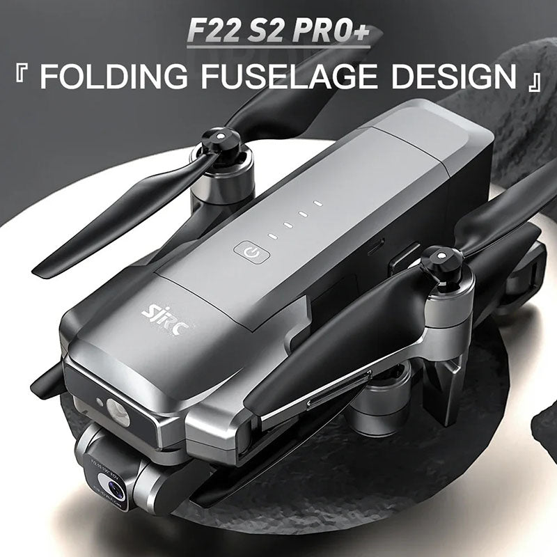SJRC F22 S2 PRO+ 4K Drone 6KM Repeater USB Digital FPV EIS Camera 2-Axis Gimbal Obstacle Avoidance GPS 5G Quadcopter