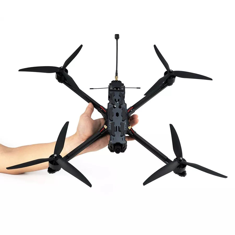 Manta 10 X Lite 10inch FPV Drone BNF Long Range Heavy Payload Cinematic Drone Analog 5.8G VTX FPV Drone Kits