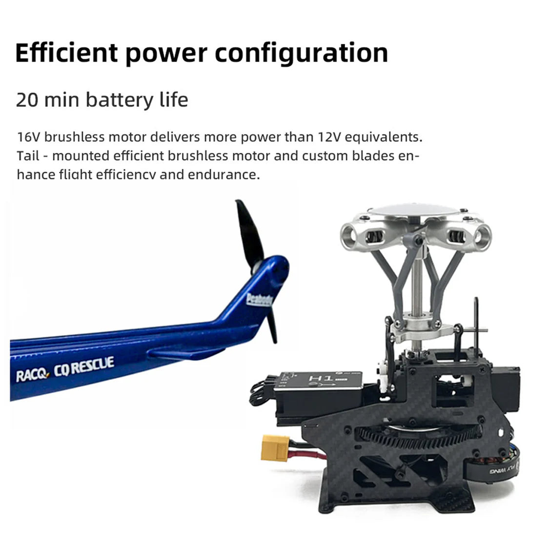 FLYWING Bell 412 V4 470L Military Rescue RC Helicopter Upgraded ACE flight control System RTF Helicopter