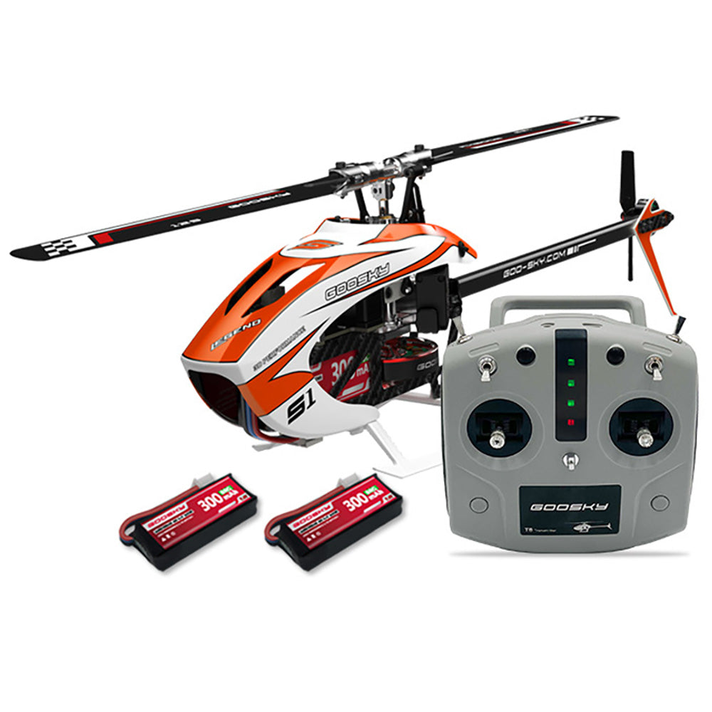 GOOSKY Legend S1 RC Helicopter Dual Brushless Motor Direct-Drive BNF/RTF Helicopter