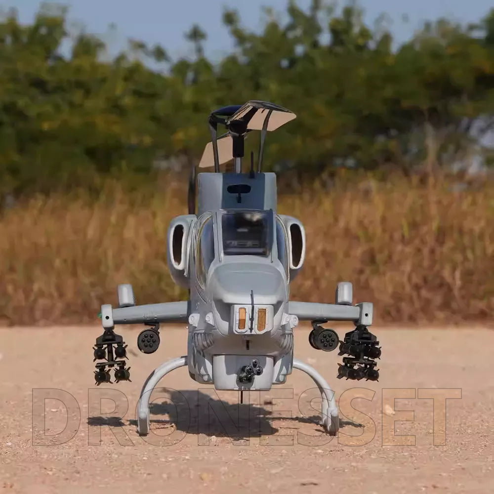 ROBAN 470 AH-1 Cobra Scale Helicopter Missile/LED Light GPS Stabilized 2-Blade PNP/RTF Version RC Helicopter