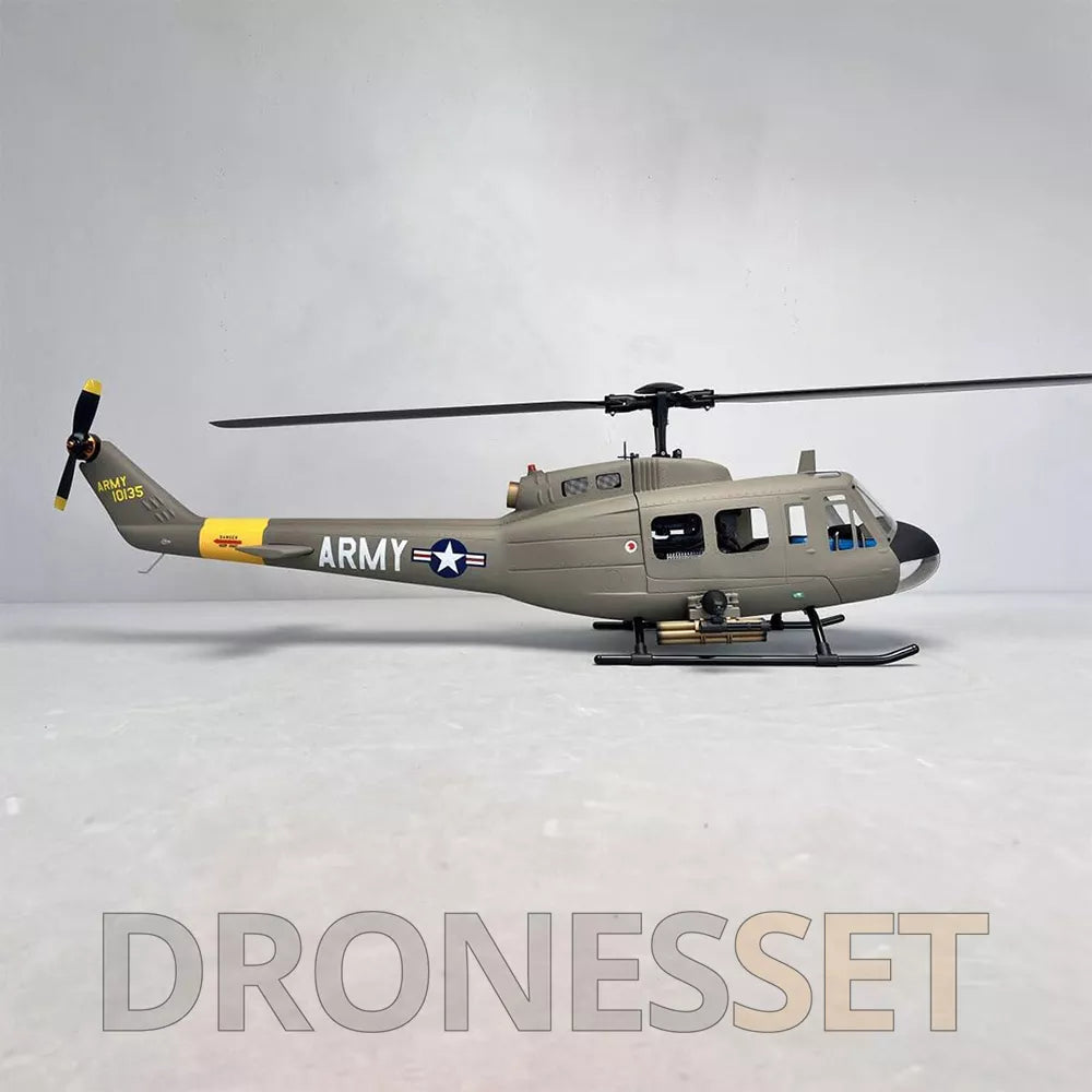 ROBAN 470 Class UH-1D RC Helicopter GPS X2 Flight Control System LED Lighting System PNP/RTF Version Helicopter