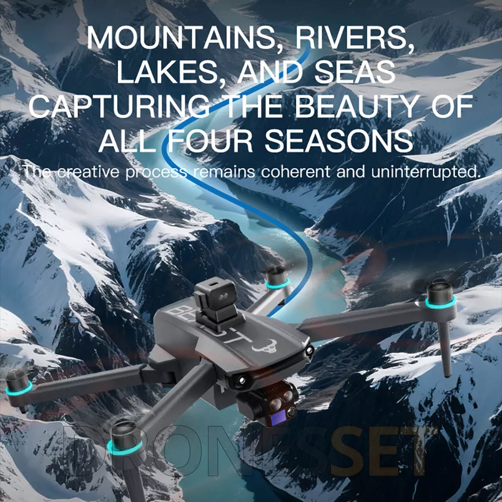 ZLL SG603 MAX 3-Axis Gimbal 4K Drone Intelligent Obstacle Avoidance GPS 5G Quadcopter with 5.5 inch screen remote control