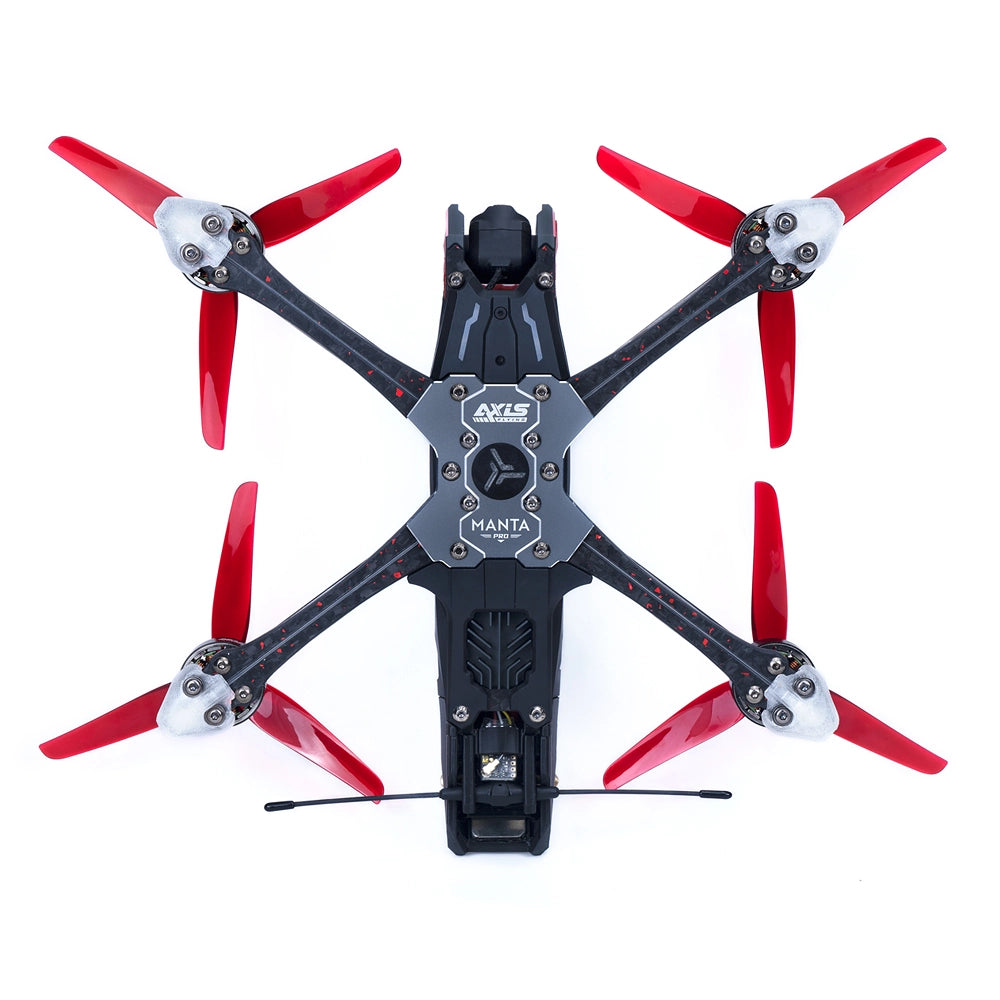 MANTA 5 PRO High Performance DIY 34 LED Drone 6S DJI O3 VTX With GPS DC /Square X Frame For Cinematic/Freestyle FPV Kits