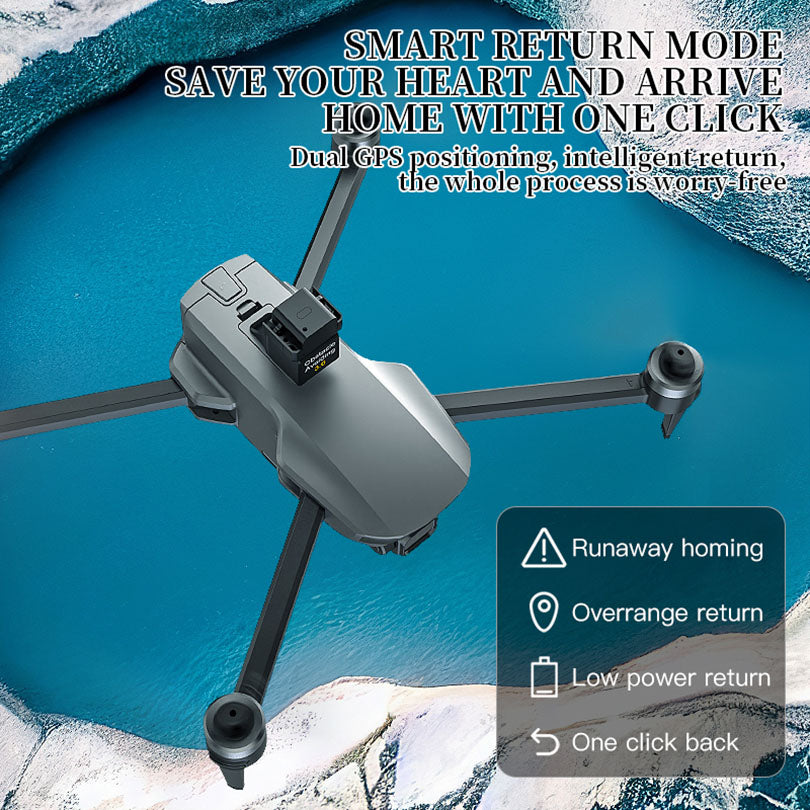 XMR/C M9 MAX 4K Drone 3-axis Gimbal Brushless Motor GPS 5G Obstacle Avoidance Quadcopter Optional Screen Remote Control