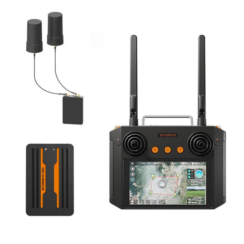 Skydroid S1 PRO Autonomous Control System with H12 Remote Controller 1080P Digital Video Transmission and RTK Navigation