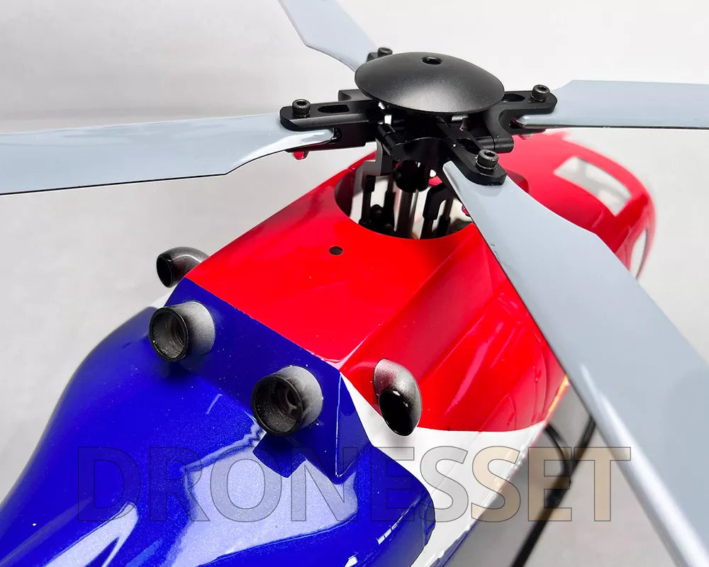 ROBAN BO-105 450 Class RC Helicopter 4-Blade 2.4G 11CH GPS Stabilized PNP/RTF With X2 Flight Controller