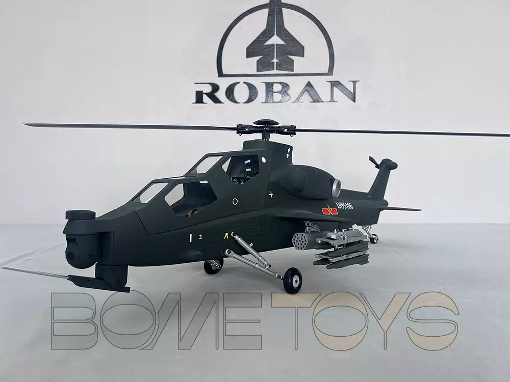ROBAN CAIC Z-10 470 Class 4-Blade RC Helicopter GPS X2 Flight Control LED Lighting System PNP/RTF Version Helicopter