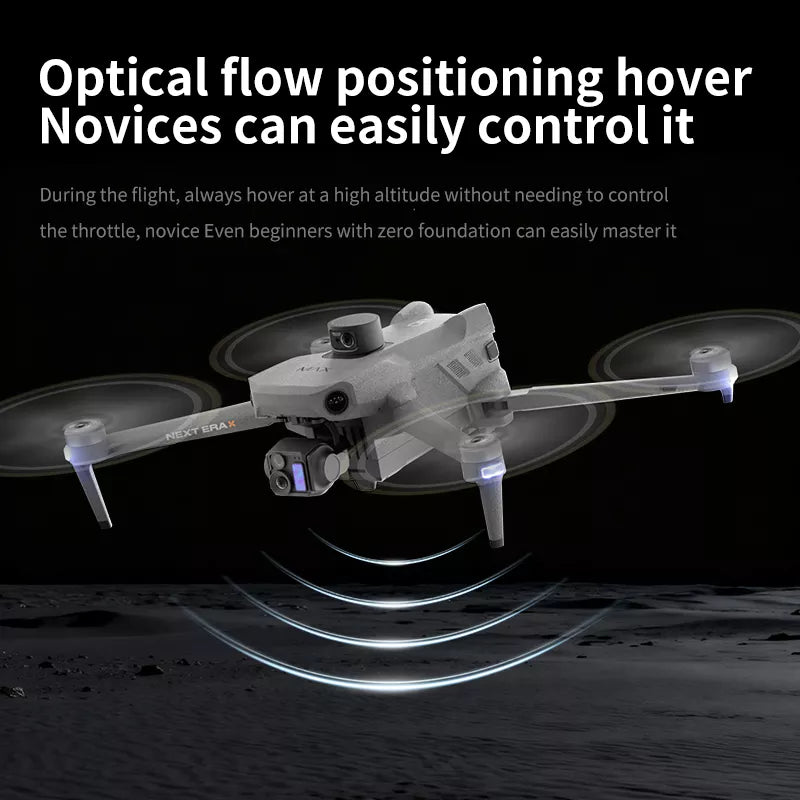 SMRC P7 MAX V2 Upgraded 8K Drone 3-Axis Gimbal Intelligent Obstacle Avoidance 5G GPS Large size Quadcopter with Screen Remote Control