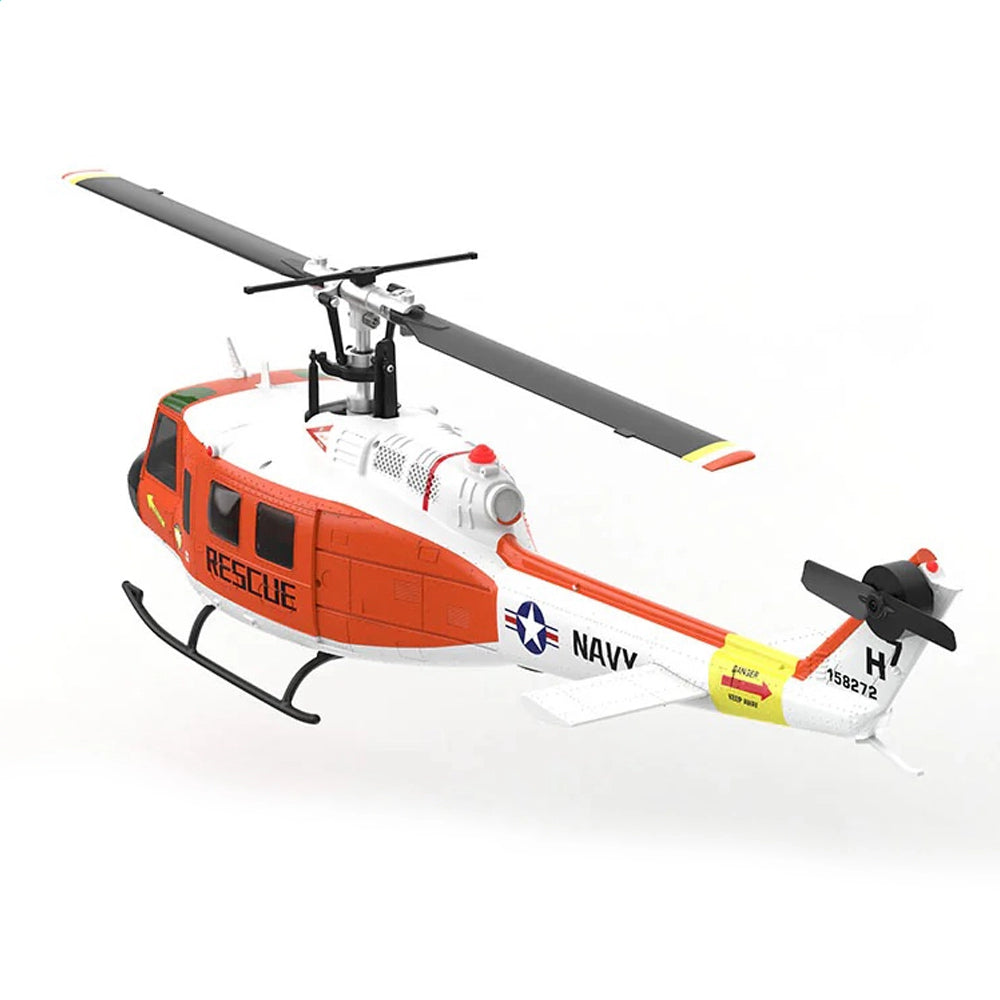 YUXIANG F07H Huey UH-1D NAVY Rescue Scale RC Helicopter GPS Optical Flow Positioning Intelligent Altitude Hold Helicopter