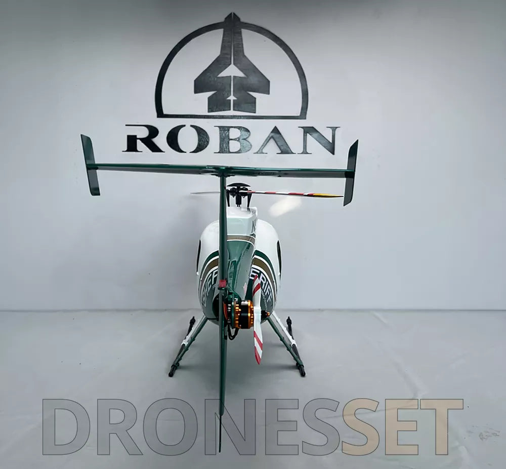 ROBAN 470 Class MD-500E Bird Helicopter GPS X2 Flight Control System LED Lighting System PNP/RTF Version RC Helicopter