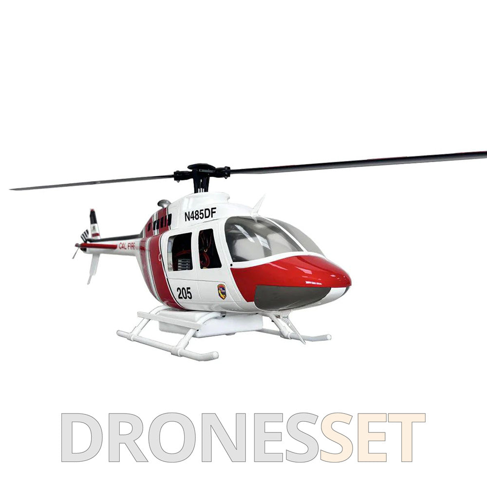 ROBAN 470 Class Bell-206 RC Helicopter GPS Mode PNP/RTF Version LED Lighting System with Water Tank