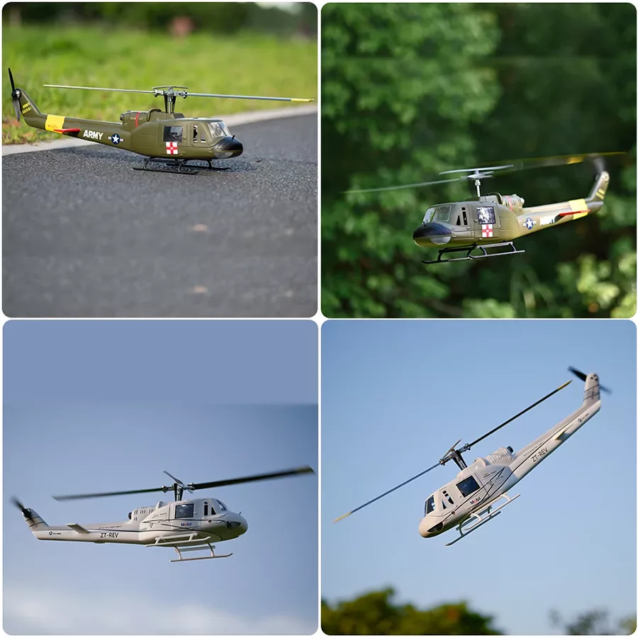 FLYWING UH1 V4 Upgrade Version Class 450L 6CH Brushless GPS Stabilized Altitude Hold RC Helicopter PNP/RTF H1 Flight Controller