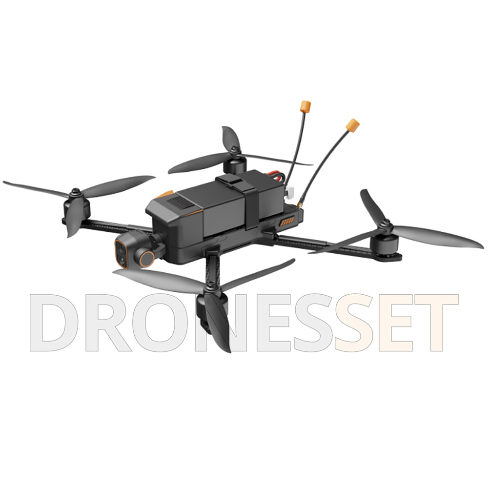 MX330T FPV Drone 10inch Dual-light 2K Camera Thermal Imaging Drone 20KM GPS 3KG Payload RTK AI Tracking Folding Quadcopter