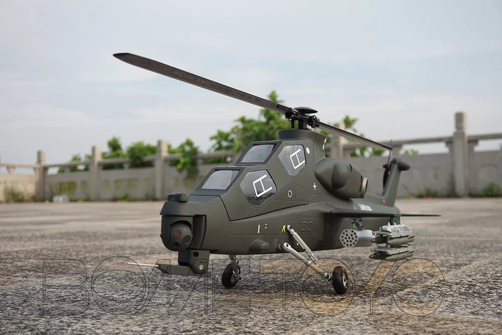 ROBAN CAIC Z-10 470 Class 4-Blade RC Helicopter GPS X2 Flight Control LED Lighting System PNP/RTF Version Helicopter