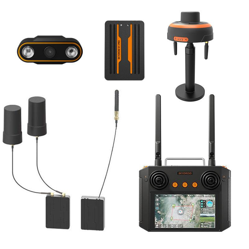 Skydroid S1 PRO Autonomous Control System with H12 Remote Controller 1080P Digital Video Transmission and RTK Navigation