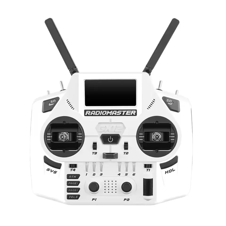 Radiomaster GX12 Crush 1000HZ 3D Digital CNC Hall Gimbal Dual Band Antenna Gemini XROSSBAND EXpressLRS Dopamine Radio Controller