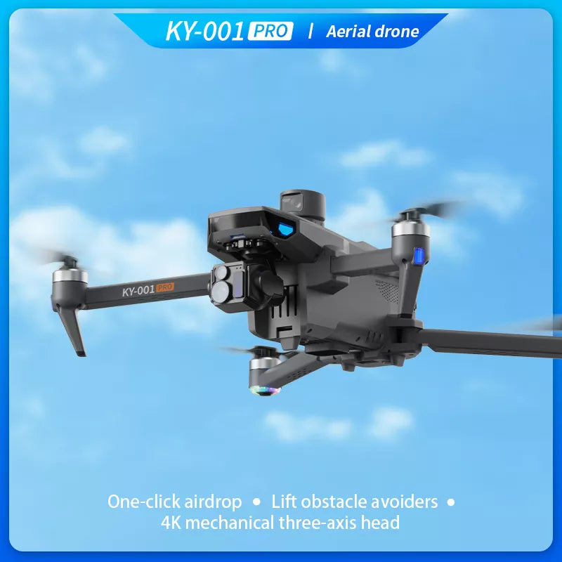 KY001 PRO 8K Drone 3-Axis Gimbal Intelligent Obstacle Avoidance 5G GPS Large size Quadcopter with Screen Remote Control