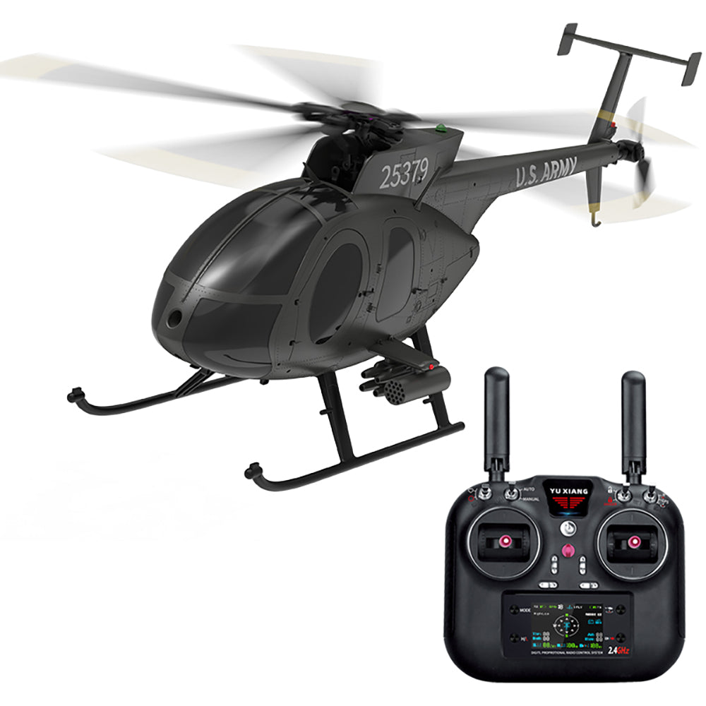 YUXIANG F119S MD-500 Bird Helicopter GPS Altitude Hold Optical Flow Positioning Radar Brushless 3D Stunt RC Helicopter