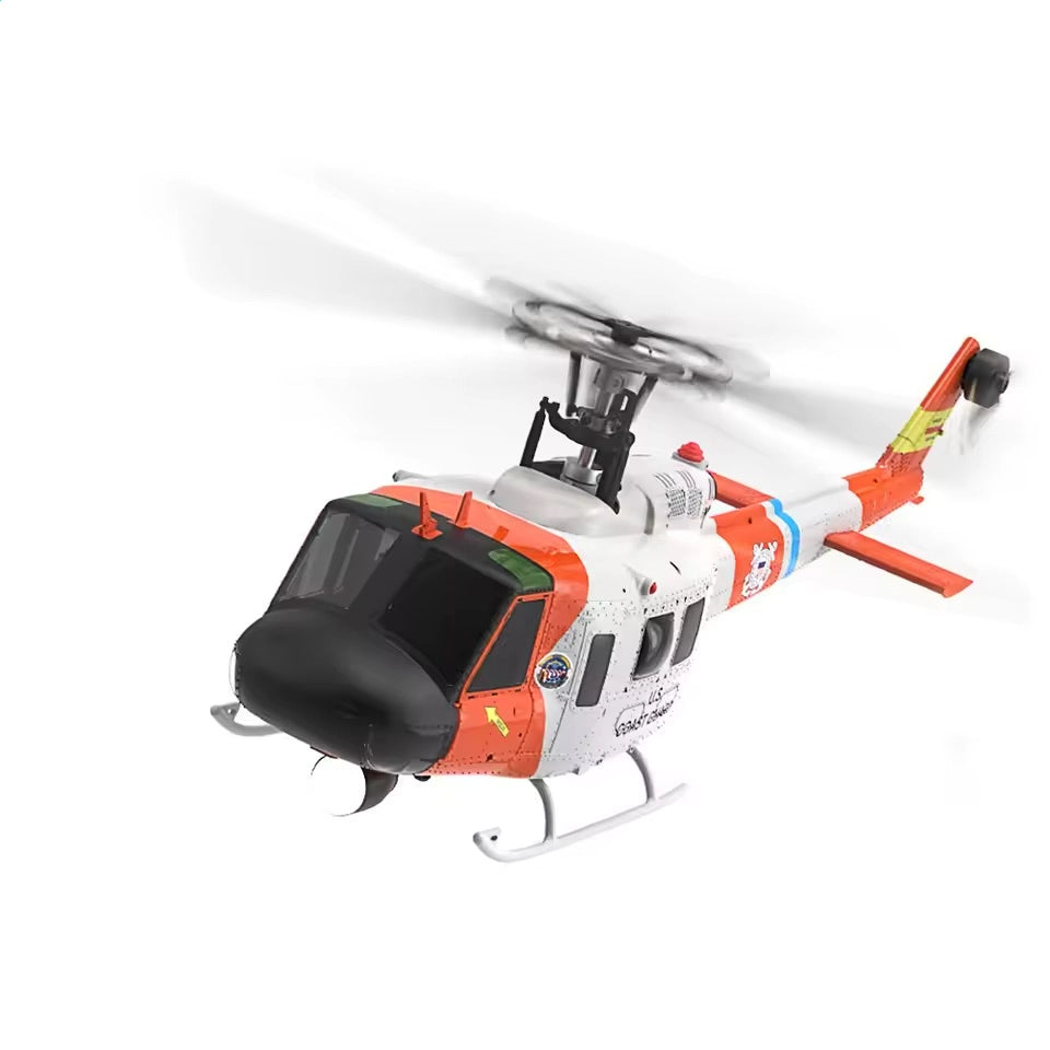YUXIANG F07S Huey UH-1D RC Helicopter Coast Guard Scale GPS Intelligent Control System