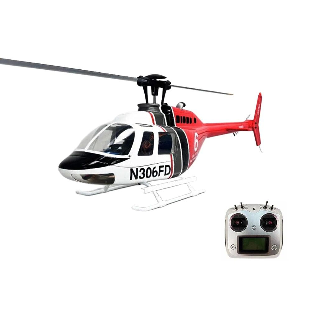 ROBAN Bell-206 450 Class RC Helicopter 2.4G 11CH GPS Stabilized Scale Flybarless PNP/RTF With X1 Flight Controller