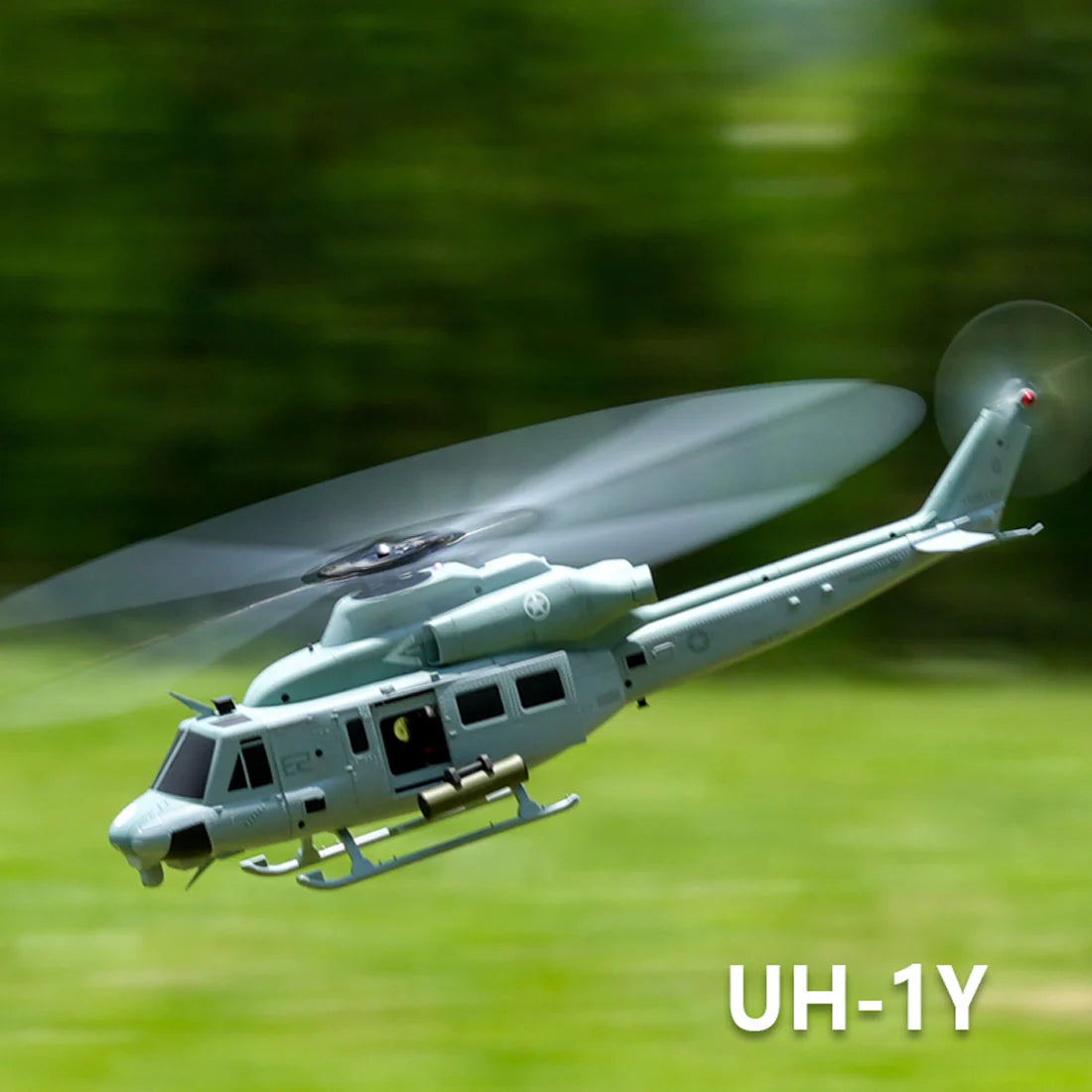 GOOSKY E2 UH-1Y Venom 1:35 Scale 2.4G 6CH Dual Brushless Direct Drive Motor RC Helicopter BNF / RTF with GTS Flight Control System