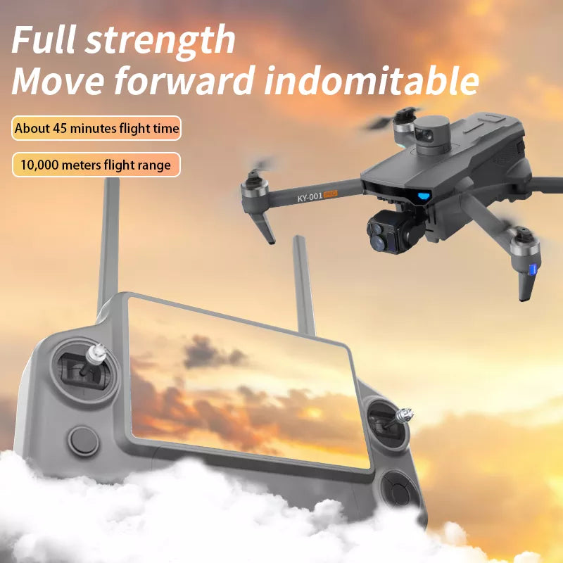 KY001 PRO 8K Drone 3-Axis Gimbal Intelligent Obstacle Avoidance 5G GPS Large size Quadcopter with Screen Remote Control