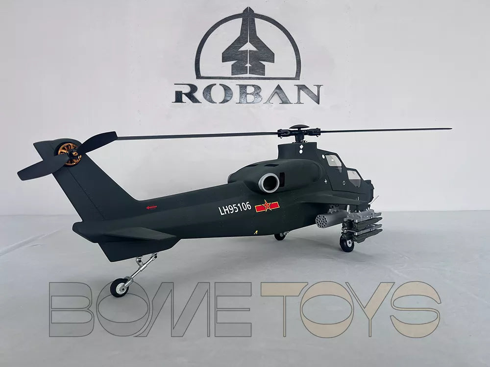 ROBAN CAIC Z-10 470 Class 4-Blade RC Helicopter GPS X2 Flight Control LED Lighting System PNP/RTF Version Helicopter