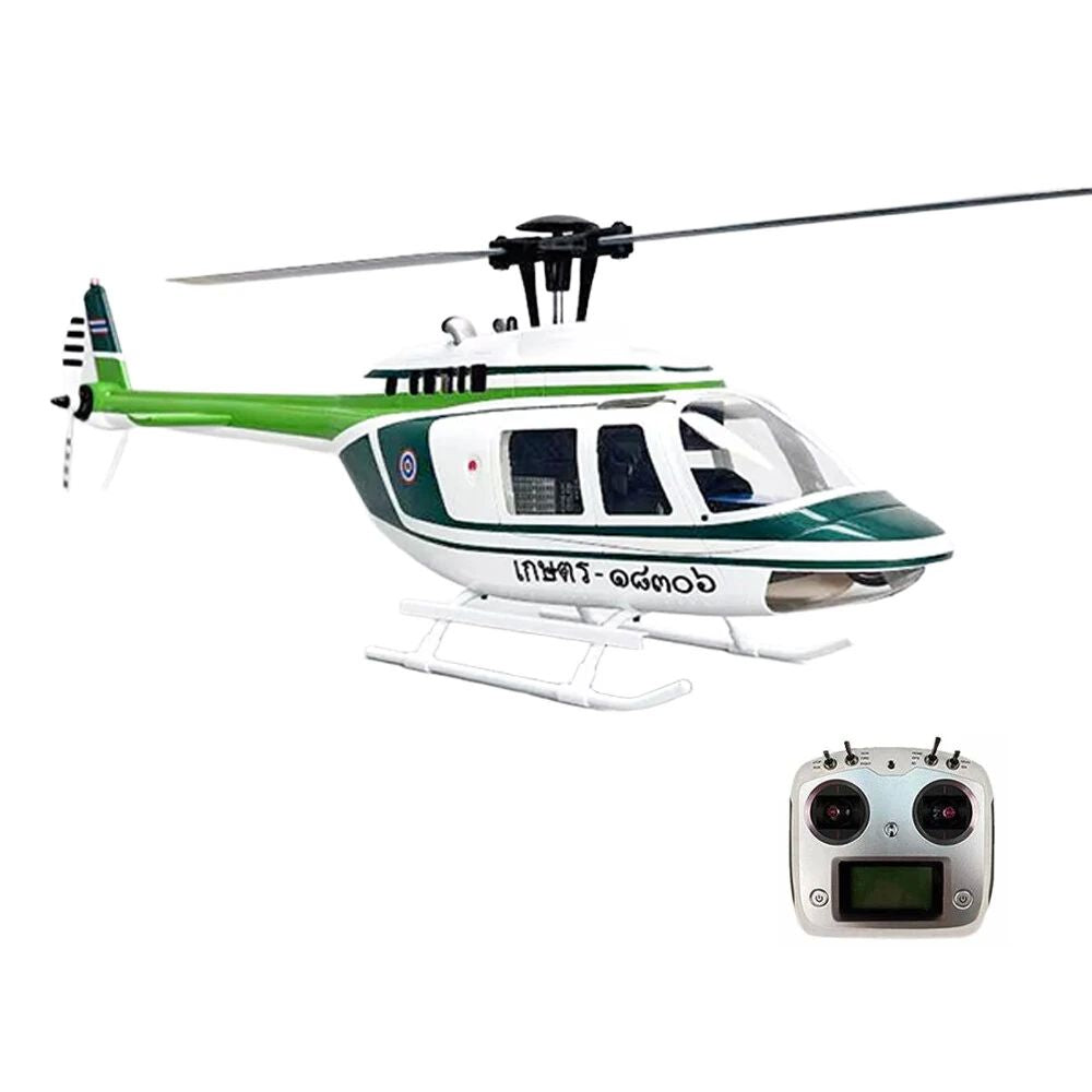 ROBAN Bell-206 450 Class RC Helicopter 2.4G 11CH GPS Stabilized Scale Flybarless PNP/RTF With X1 Flight Controller