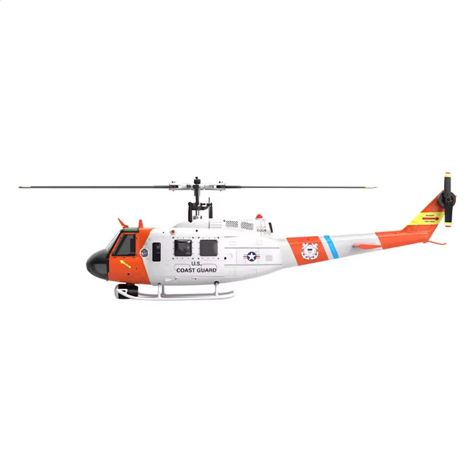 YUXIANG F07S Huey UH-1D RC Helicopter Coast Guard Scale GPS Intelligent Control System