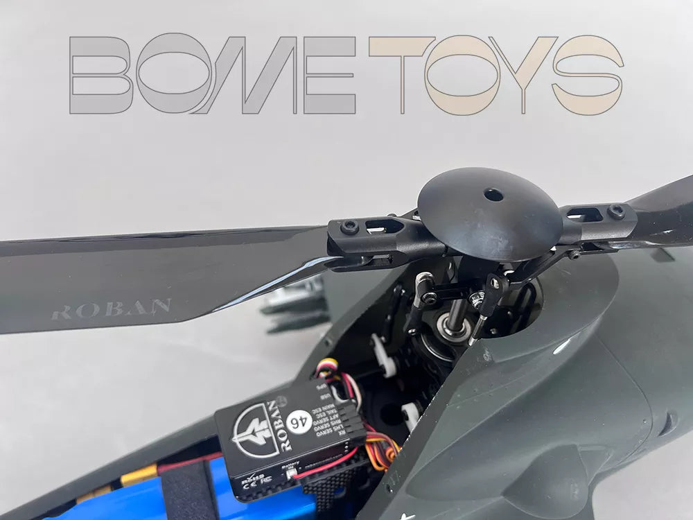 ROBAN CAIC Z-10 470 Class 4-Blade RC Helicopter GPS X2 Flight Control LED Lighting System PNP/RTF Version Helicopter