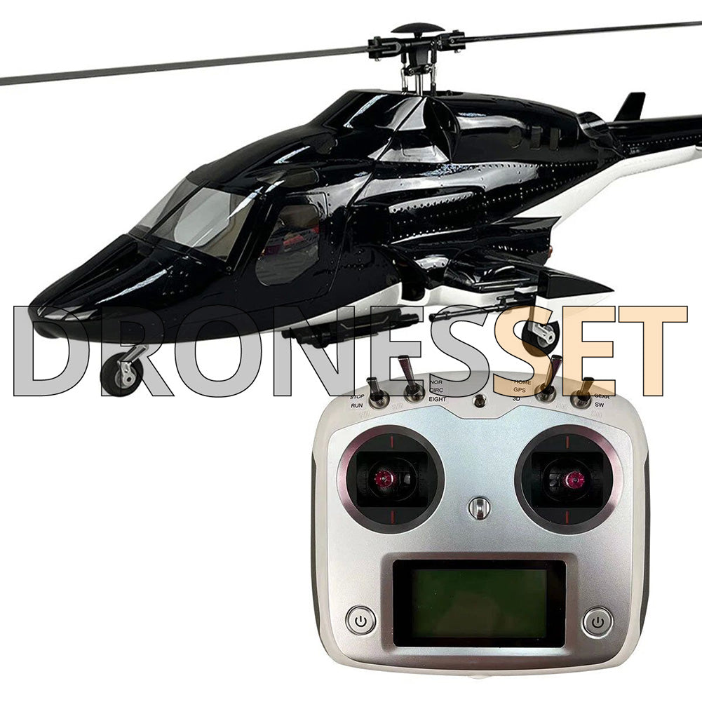 ROBAN Airwolf Helicopter 470L Class GPS Mode X2 Flight Control System LED Lighting System RC Helicopter