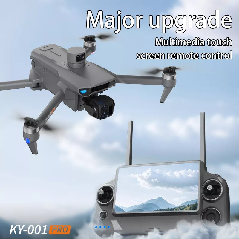 KY001 PRO 8K Drone 3-Axis Gimbal Intelligent Obstacle Avoidance 5G GPS Large size Quadcopter with Screen Remote Control