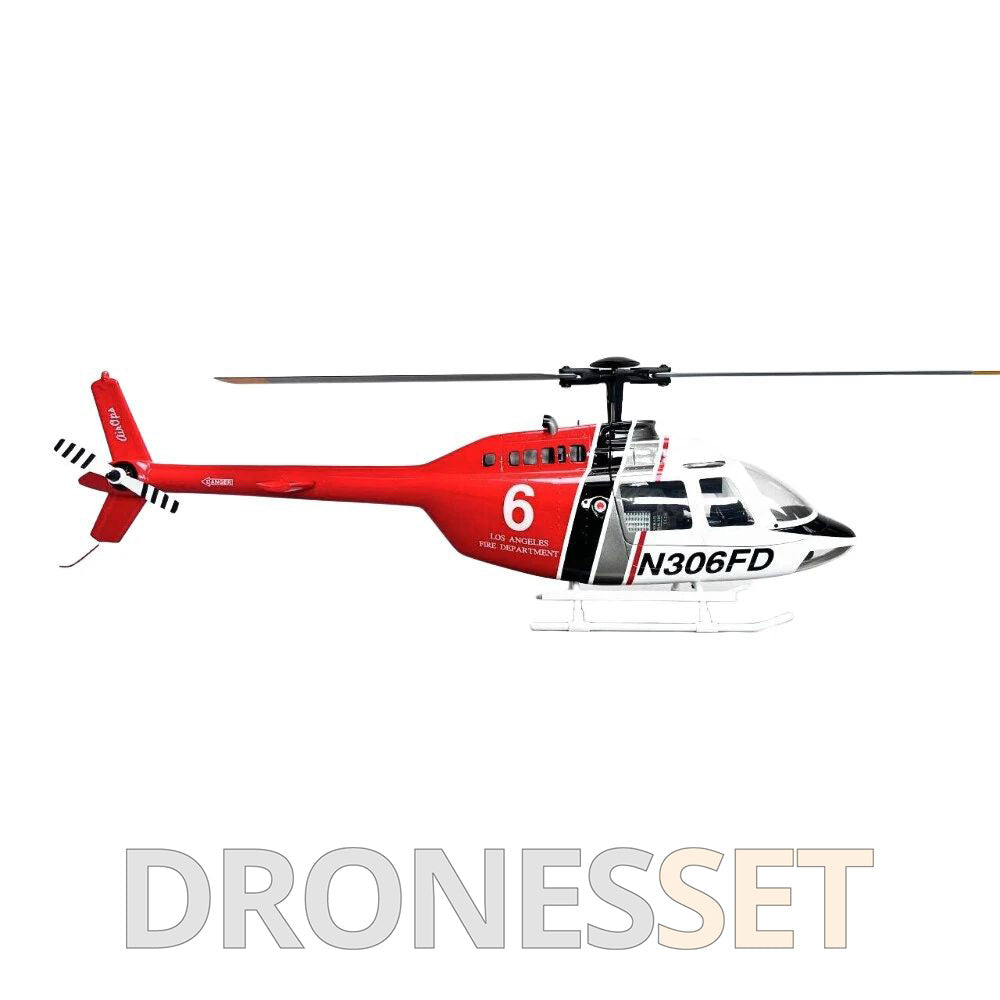 ROBAN Bell-206 450 Class RC Helicopter 2.4G 11CH GPS Stabilized Scale Flybarless PNP/RTF With X1 Flight Controller