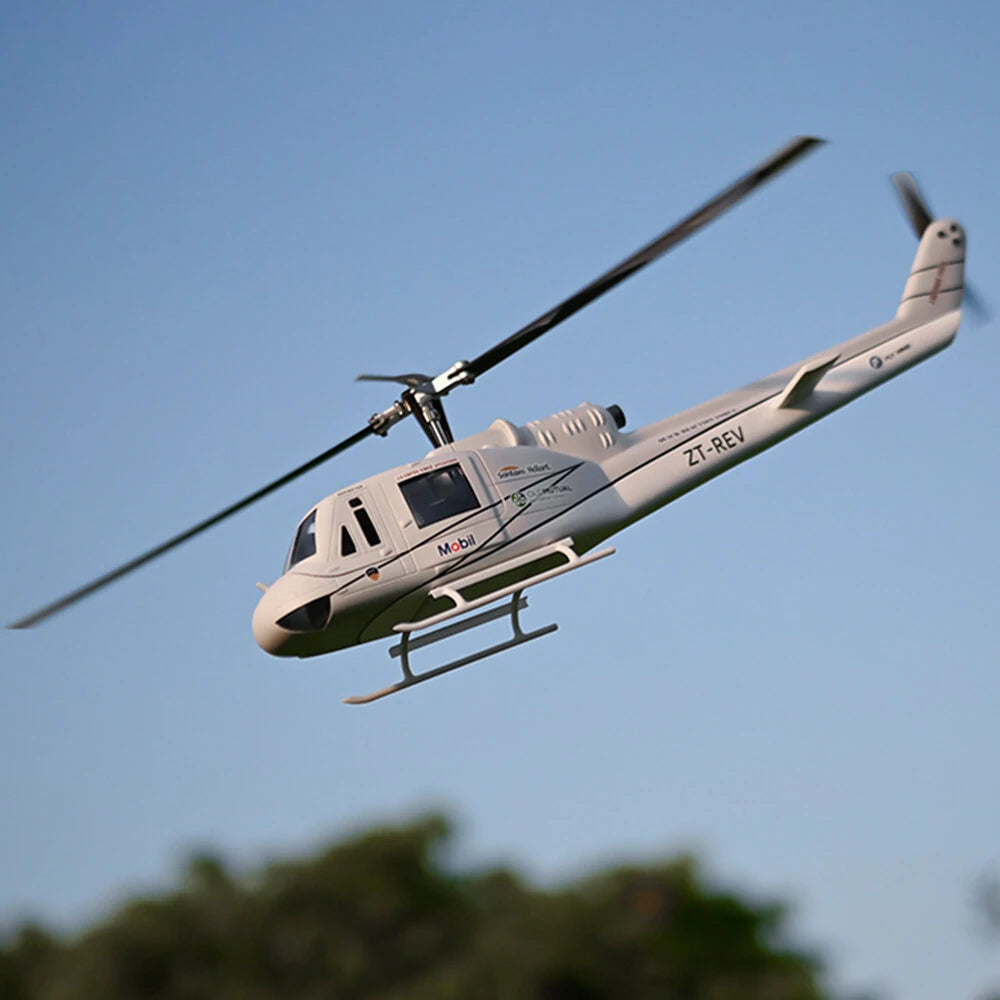Flyer R1 Heli FLYWING UH1 V4 Upgrade Version RC Helicopter H1 Flight Controller ...