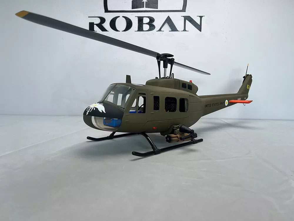 ROBAN 470 Class UH-1D RC Helicopter GPS X2 Flight Control System LED Lighting System PNP/RTF Version Helicopter